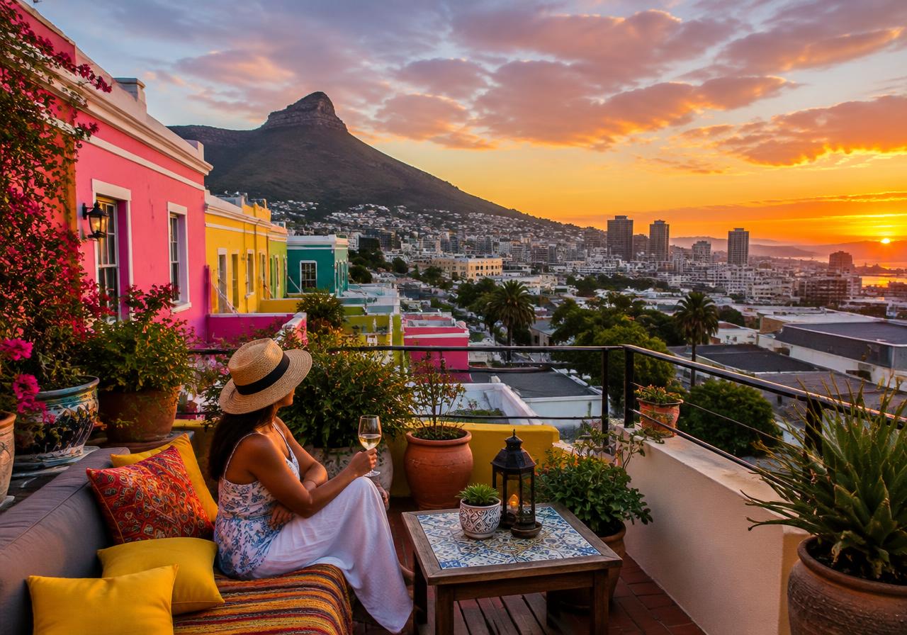 Bo‑Kaap Rooftop Townhouse